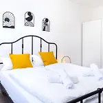 شقة Stylisches Design - Zentrum - Mit Parking - 2 Schlafzimmer - Homeoffice - Wlan Und Tv - Waschmaschine - 500m Zum Hbf - Paare - Geschaeftsreisende - Messe - Workation *