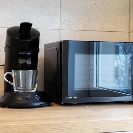 Stylisches Design - Zentrum - Mit Parking - 2 Schlafzimmer - Homeoffice - Wlan Und Tv - Waschmaschine - 500m Zum Hbf - Paare - Geschaeftsreisende - Messe - Workation شقة *