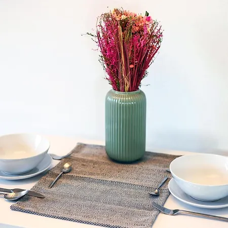 Apartment Stylisches Design - Zentrum - Mit Parking - 2 Schlafzimmer - Homeoffice - Wlan Und Tv - Waschmaschine - 500m Zum Hbf - Paare - Geschaeftsreisende - Messe - Workation